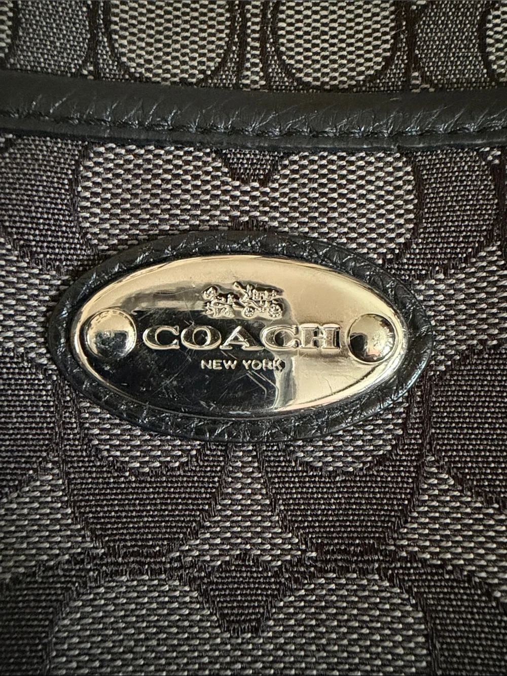 Coach authentic signature